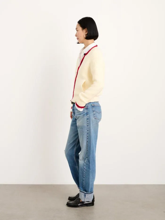 Alex Mill Sweaters Fred Zip Cardigan In Cotton 8211 Women