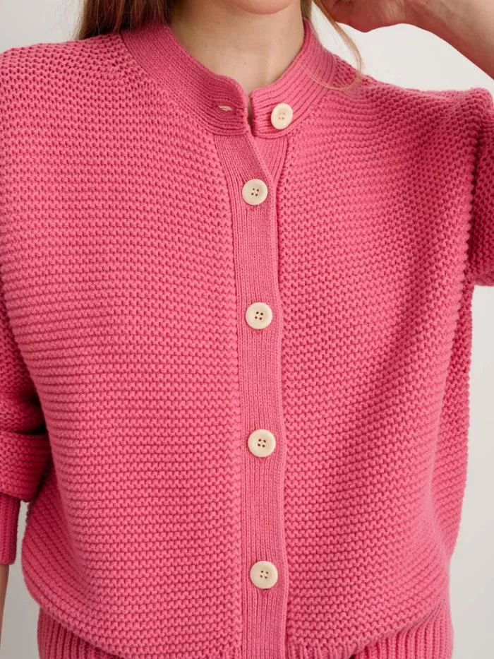 Alex Mill Sweaters Nico Cardigan In Cotton Rouge 8211 Women