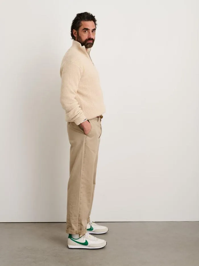 Alex Mill Sweaters Sweatshirts Half Zip Sweater In Chunky Cotton 8211 Men Alex Mill Sweaters Sweatshirts Half Zip Sweater In Chunky Cotton 8211 Men