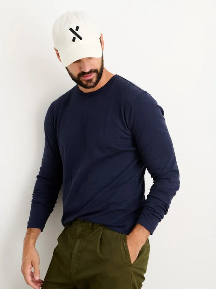 Alex Mill Tees Polos Standard Long Sleeve TShirt In Slub Cotton Navy 8211 Men Alex Mill Tees Polos Standard Long Sleeve TShirt In Slub Cotton Navy 8211 Men