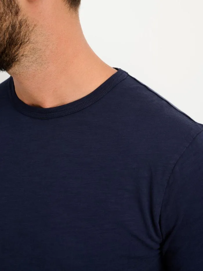 Alex Mill Tees Polos Standard Long Sleeve TShirt In Slub Cotton Navy 8211 Men Alex Mill Tees Polos Standard Long Sleeve TShirt In Slub Cotton Navy 8211 Men