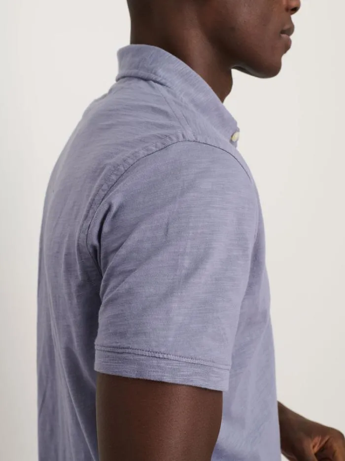 Alex Mill Tees Polos Standard Slub Cotton Polo Ceil Blue 8211 Men