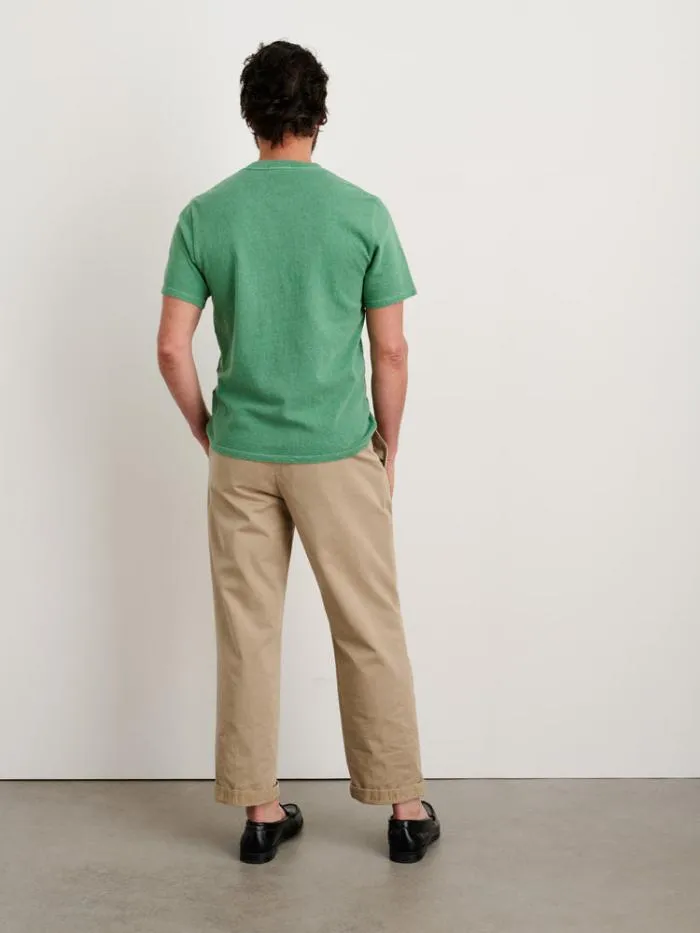 Alex Mill Tees Polos Vintage Wash Pocket Tee Pine Green 8211 Men