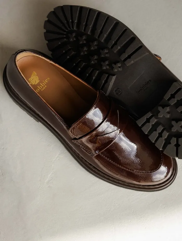 Amalia Ganache Women Bobbies Loafers and Derbies Amalia Ganache Women Bobbies Loafers and Derbies