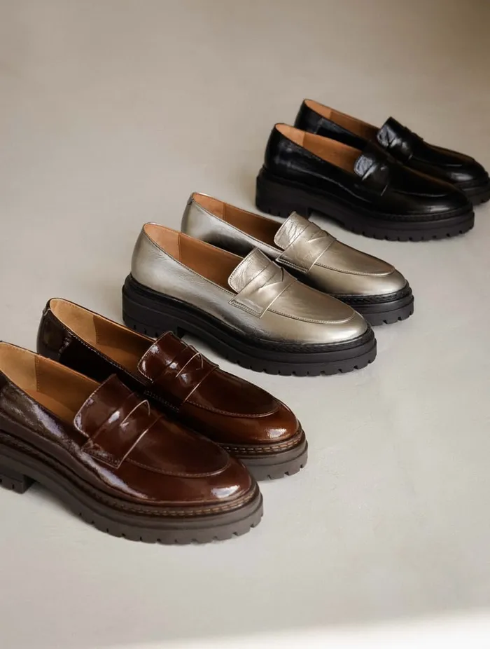 Amalia Ganache Women Bobbies Loafers and Derbies Amalia Ganache Women Bobbies Loafers and Derbies