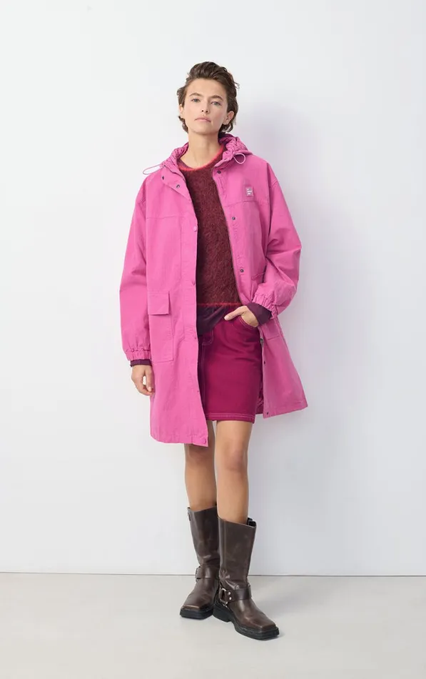 American Vintage Coats and Puffer Coats Women Parka Rygybay Milkshake