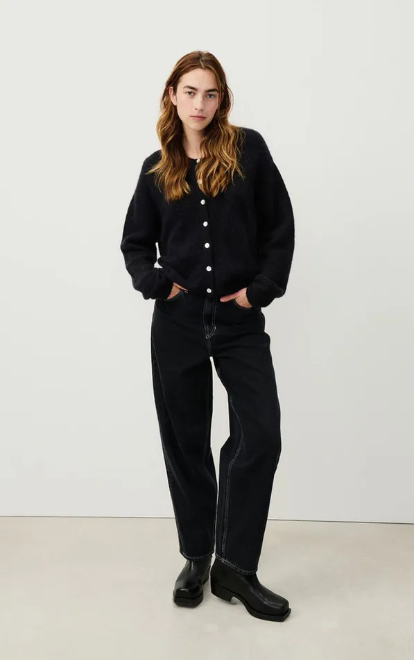 American Vintage Jeans Women Balloon Jeans Yopday Black Vintage American Vintage Jeans Women Balloon Jeans Yopday Black Vintage