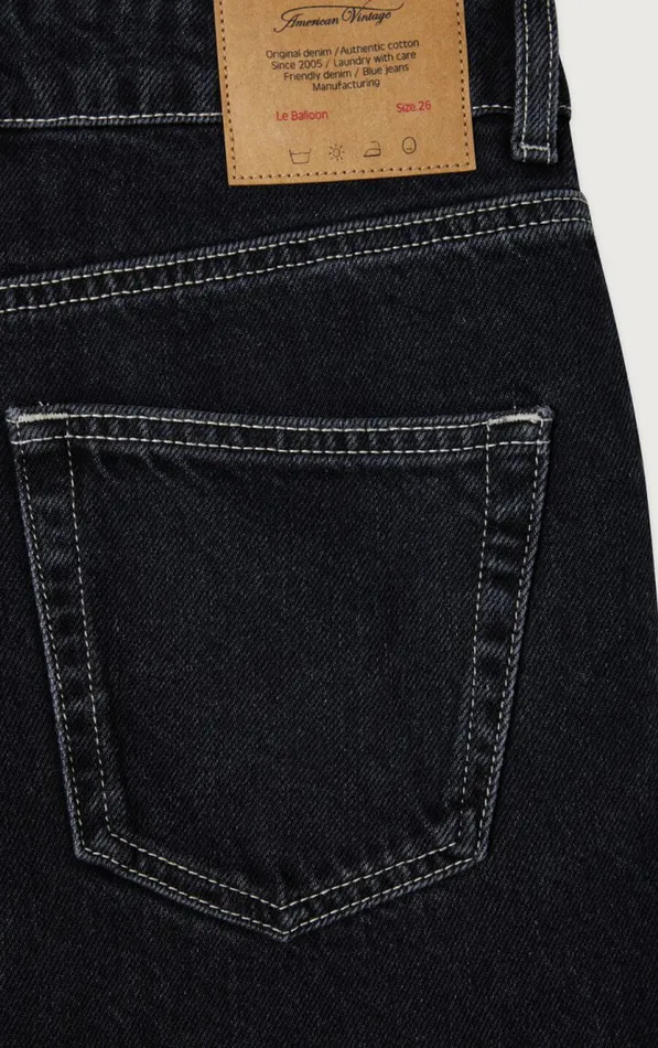 American Vintage Jeans Women Balloon Jeans Yopday Black Vintage American Vintage Jeans Women Balloon Jeans Yopday Black Vintage