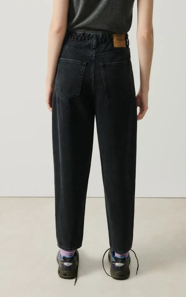 American Vintage Jeans Women Big Carrot Jeans Yopday Black Salt And Pepper American Vintage Jeans Women Big Carrot Jeans Yopday Black Salt And Pepper