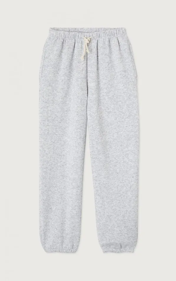 American Vintage Joggers and Leggings Women Joggers Evona Melange Light Grey