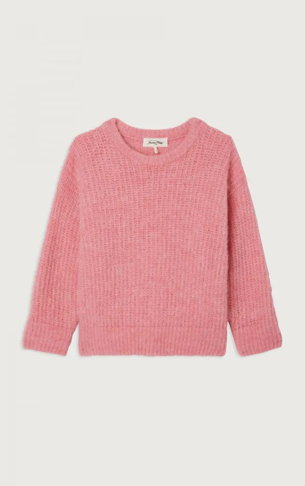 American Vintage Jumpers and Cardigans Kids Jumper East Orchid Melange American Vintage Jumpers and Cardigans Kids Jumper East Orchid Melange