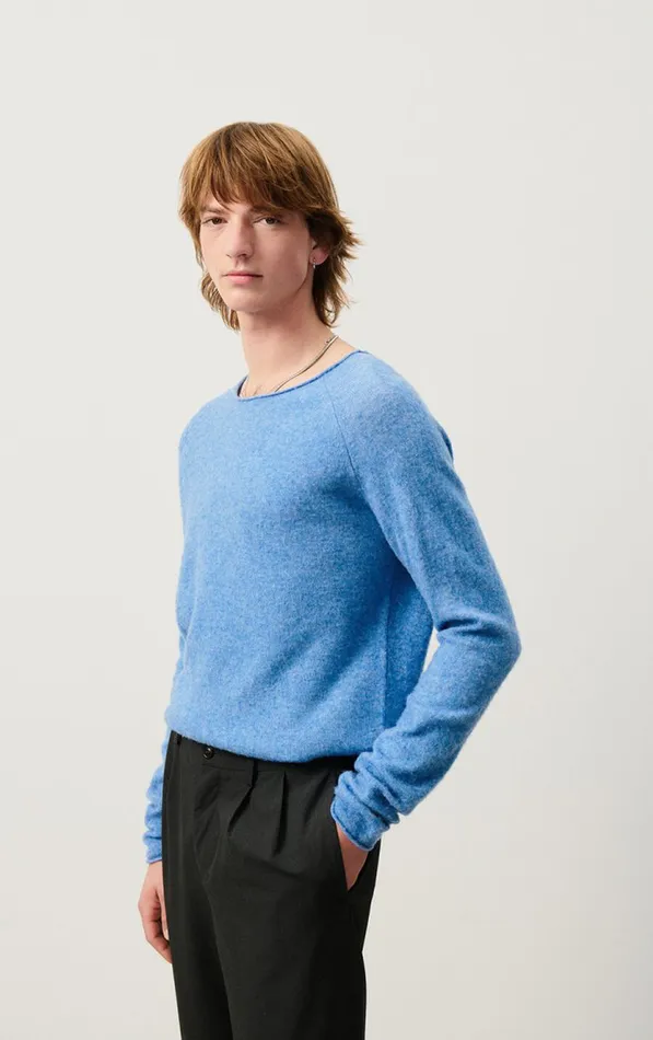 American Vintage Jumpers and Cardigans Men Jumper Docatown Lake Melange