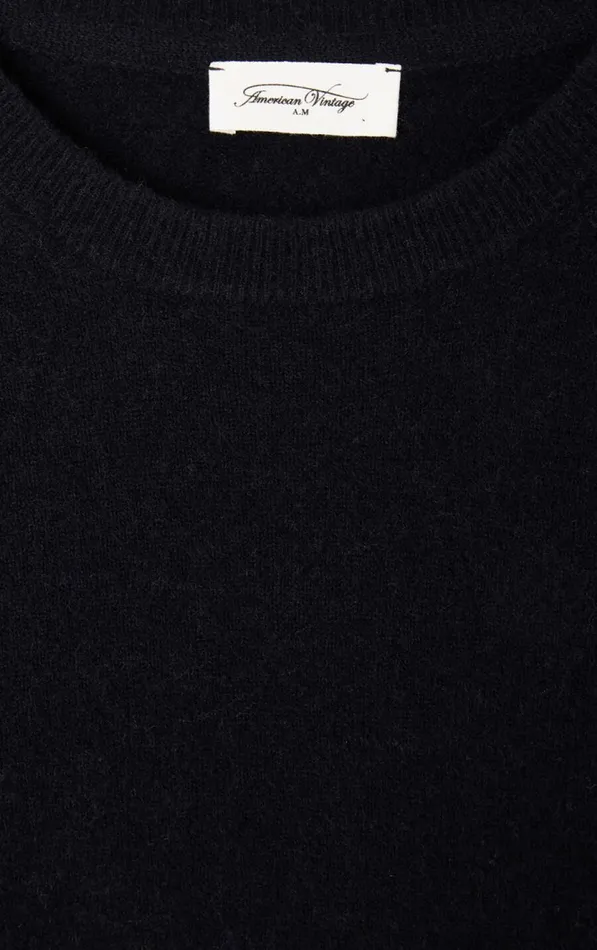 American Vintage Jumpers and Cardigans Men Jumper Raxow Black
