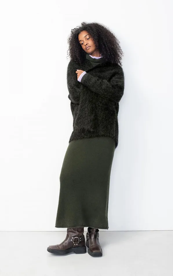 American Vintage Jumpers and Cardigans Women Cardigan Bymi Carbon Melange