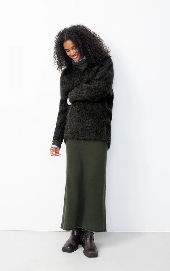 American Vintage Jumpers and Cardigans Women Cardigan Bymi Carbon Melange