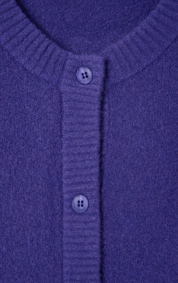 American Vintage Jumpers and Cardigans Women Cardigan Damsville Purple Melange