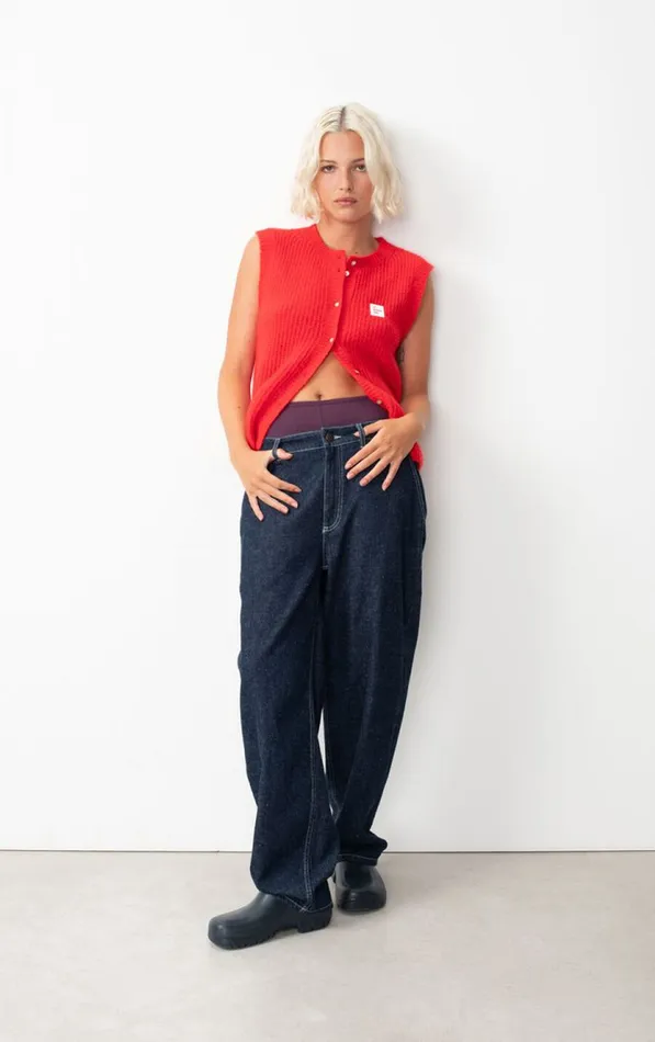 American Vintage Jumpers and Cardigans Women Cardigan East Melange Pepper American Vintage Jumpers and Cardigans Women Cardigan East Melange Pepper