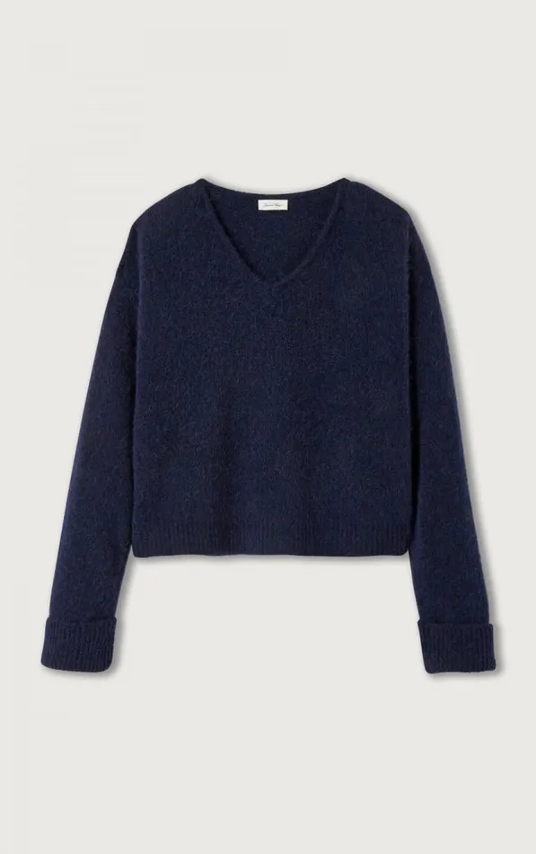 American Vintage Jumpers and Cardigans Women Jumper East Melange Navy