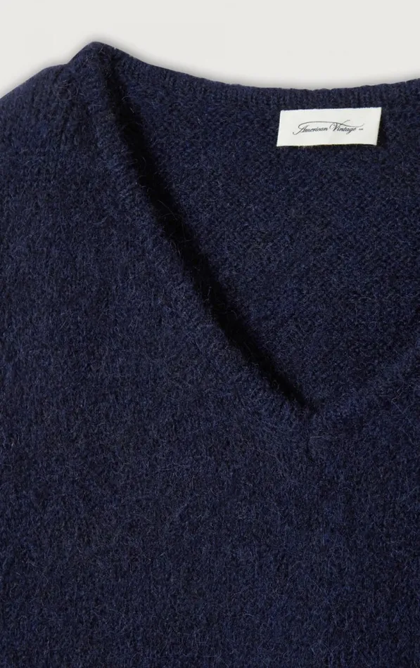 American Vintage Jumpers and Cardigans Women Jumper East Melange Navy