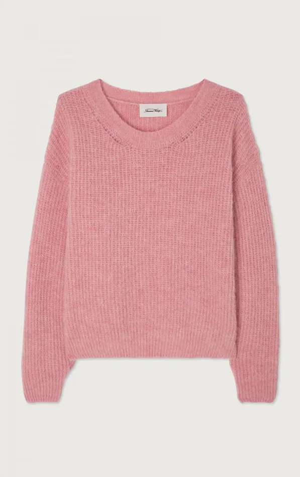 American Vintage Jumpers and Cardigans Women Jumper East Orchid Melange American Vintage Jumpers and Cardigans Women Jumper East Orchid Melange
