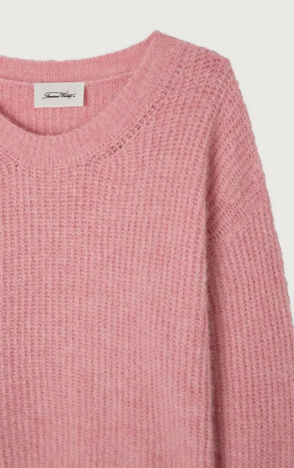 American Vintage Jumpers and Cardigans Women Jumper East Orchid Melange American Vintage Jumpers and Cardigans Women Jumper East Orchid Melange