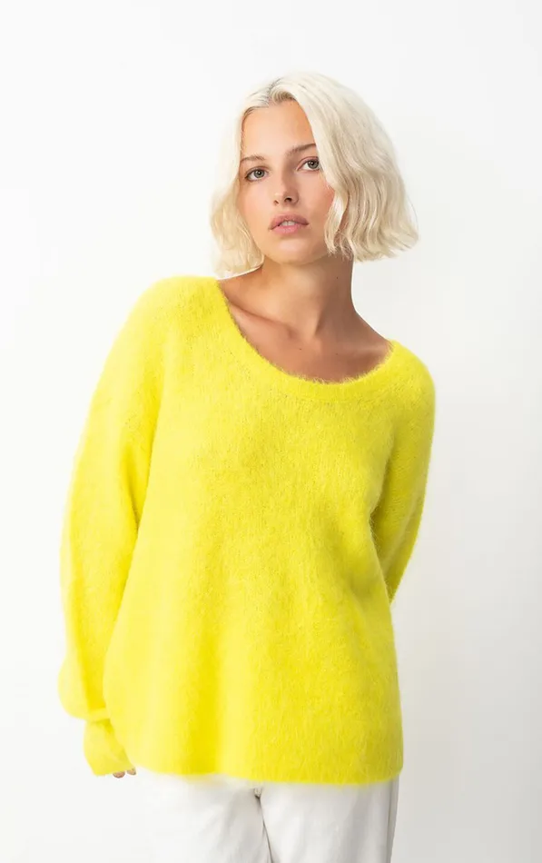 American Vintage Jumpers and Cardigans Women Jumper Nuny Melange Mimosa