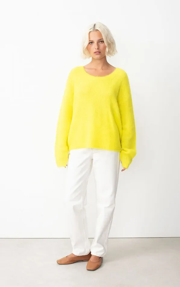 American Vintage Jumpers and Cardigans Women Jumper Nuny Melange Mimosa