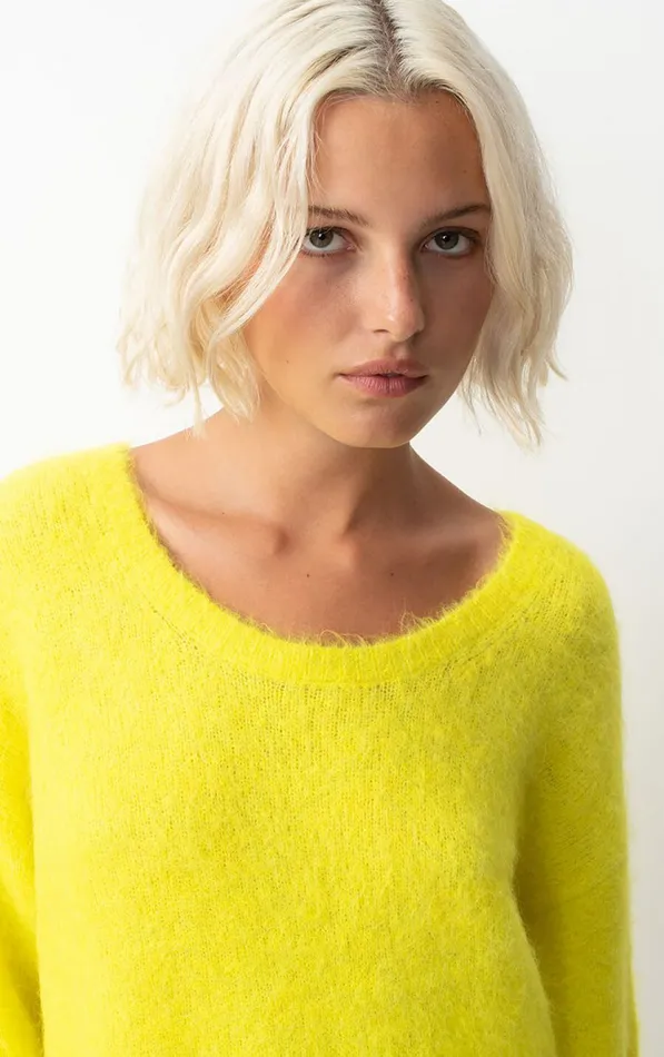 American Vintage Jumpers and Cardigans Women Jumper Nuny Melange Mimosa