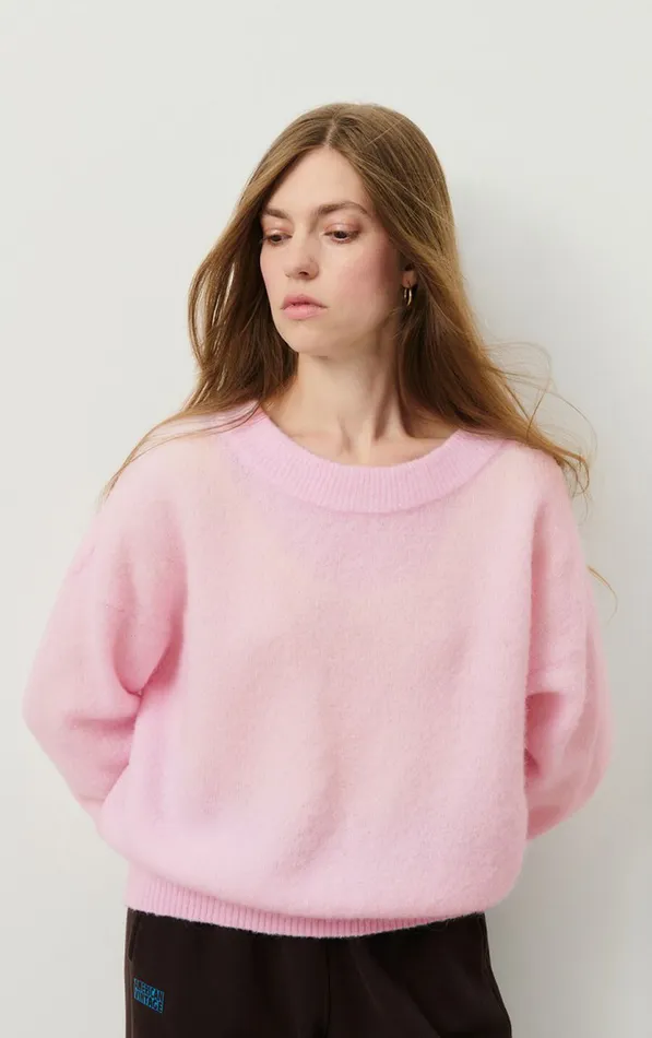 American Vintage Jumpers and Cardigans Women Jumper Vitow Melange Sugared Almond