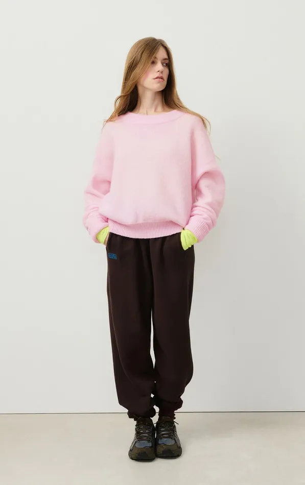 American Vintage Jumpers and Cardigans Women Jumper Vitow Melange Sugared Almond American Vintage Jumpers and Cardigans Women Jumper Vitow Melange Sugared Almond