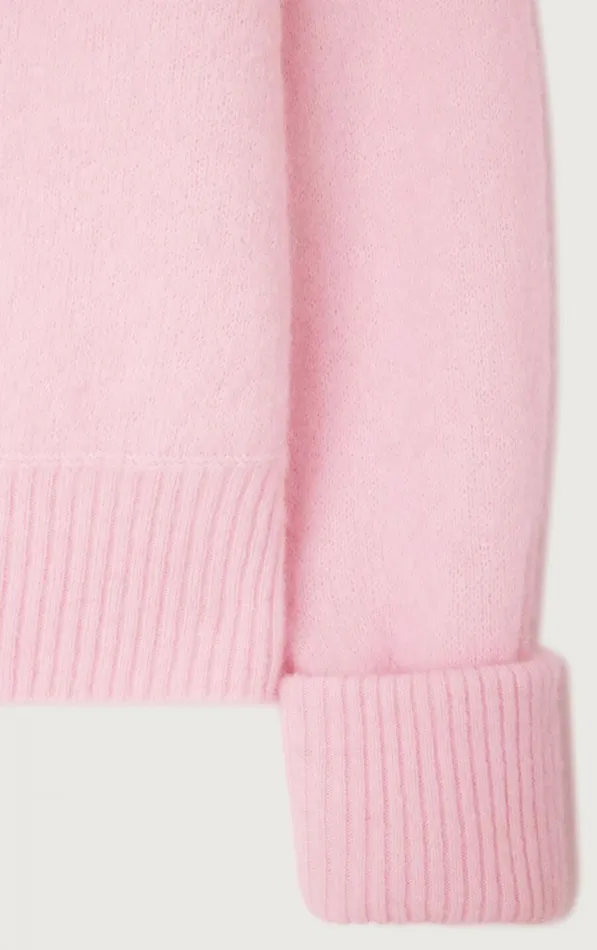 American Vintage Jumpers and Cardigans Women Jumper Vitow Melange Sugared Almond American Vintage Jumpers and Cardigans Women Jumper Vitow Melange Sugared Almond