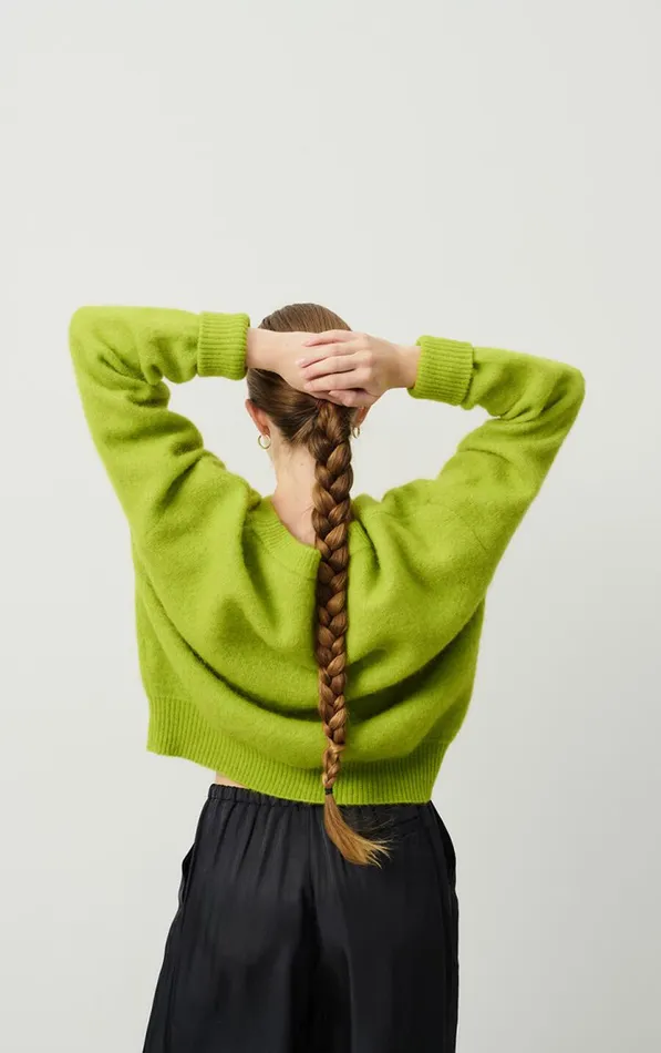 American Vintage Jumpers and Cardigans Women Jumper Vitow Moss Melange