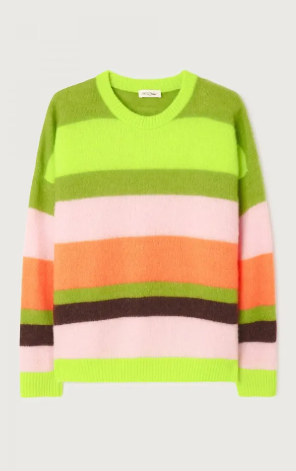 American Vintage Jumpers and Cardigans Women Jumper Vitow Multicolored Stripes