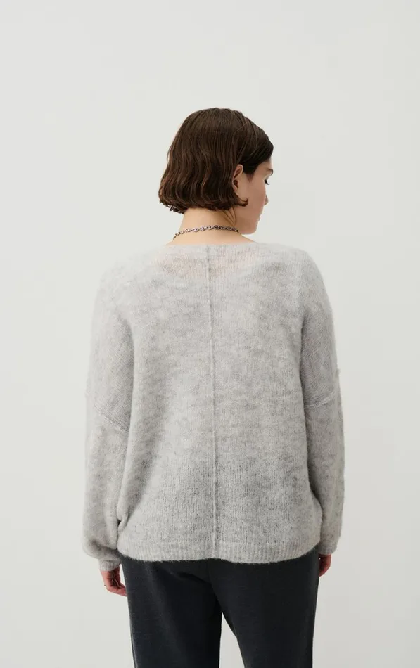 American Vintage Jumpers and Cardigans Women Jumper Yanbay Heather Grey