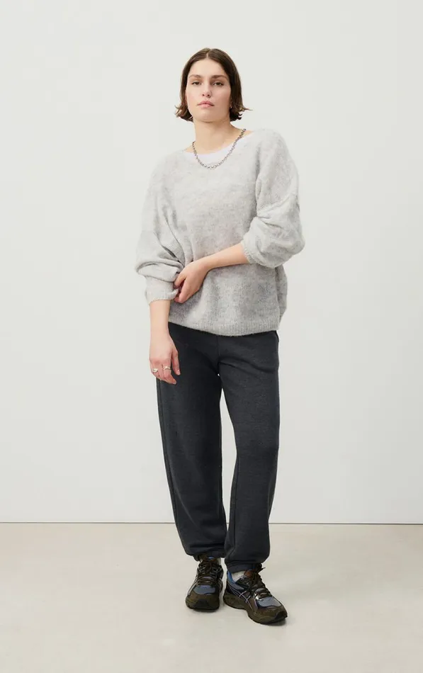 American Vintage Jumpers and Cardigans Women Jumper Yanbay Heather Grey