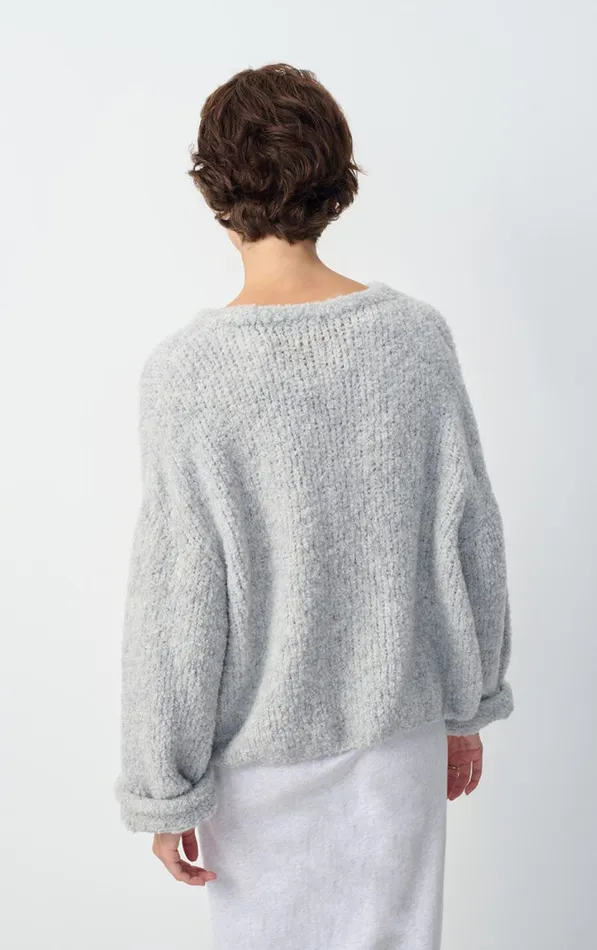 American Vintage Jumpers and Cardigans Women Jumper Zolly Heather Grey