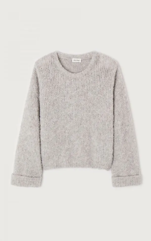 American Vintage Jumpers and Cardigans Women Jumper Zolly Heather Grey