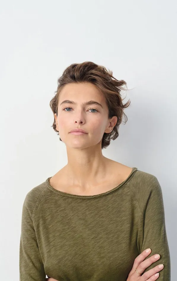 American Vintage Long Sleeve TShirts Women TShirt Sonoma Vintage Bush