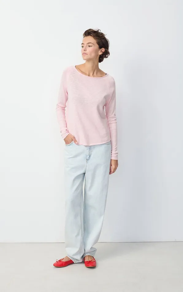 American Vintage Long Sleeve TShirts Women TShirt Sonoma Vintage Marshmallow American Vintage Long Sleeve TShirts Women TShirt Sonoma Vintage Marshmallow