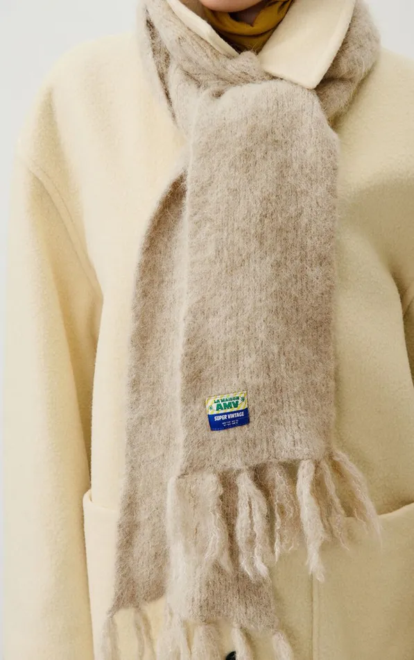 American Vintage Scarves And Shawls WomenMen Scarf Bymi Misty Melange American Vintage Scarves And Shawls WomenMen Scarf Bymi Misty Melange