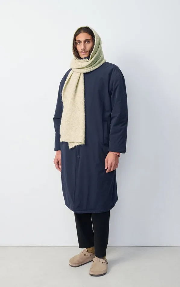 American Vintage Scarves And Shawls WomenMen Scarf East Melange Powder Snow