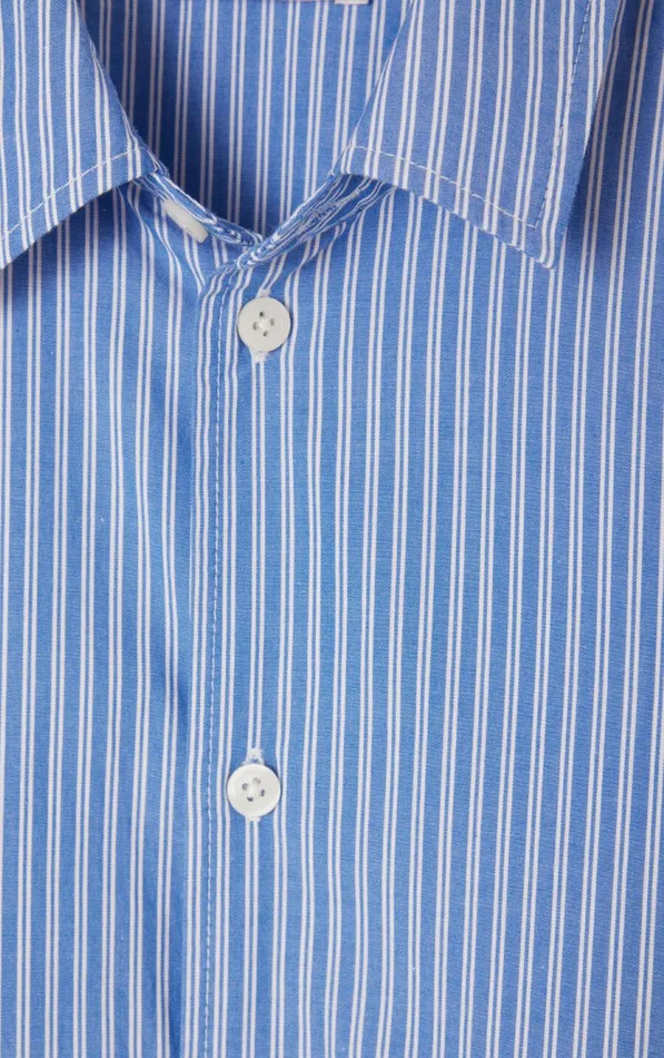 American Vintage Shirts Kids Shirt Zatybay Aqua Stripes