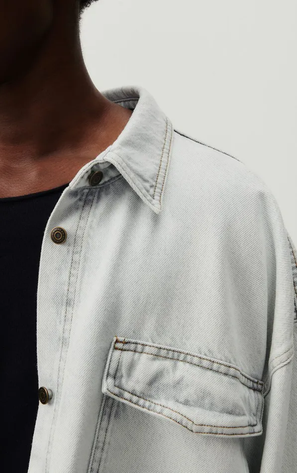 American Vintage Shirts Men Shirt Joybird Winter Bleached American Vintage Shirts Men Shirt Joybird Winter Bleached