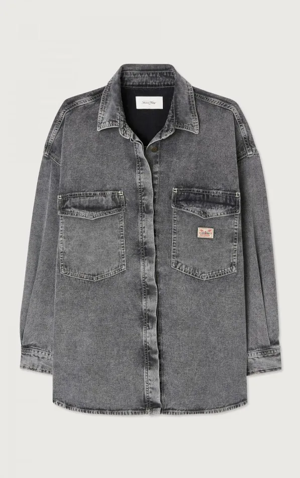 American Vintage Shirts Women Shirt Jazy Grey
