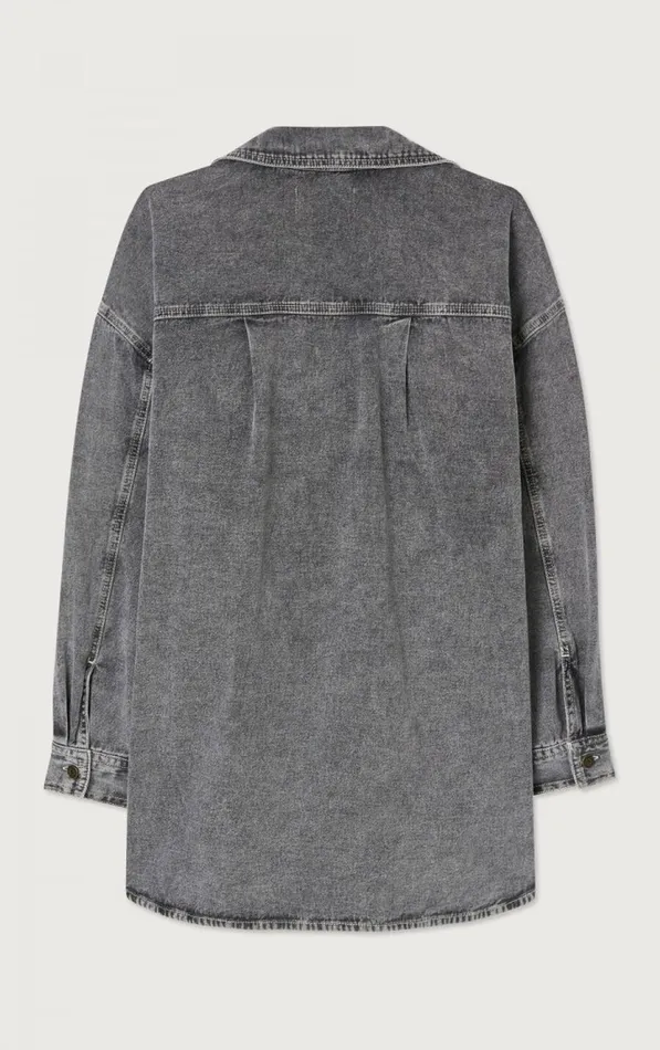 American Vintage Shirts Women Shirt Jazy Grey
