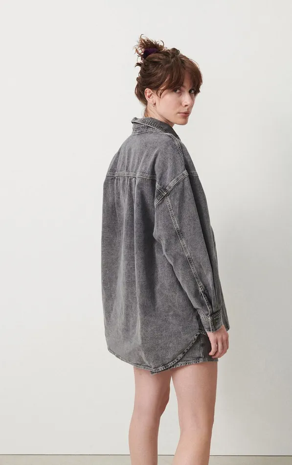 American Vintage Shirts Women Shirt Jazy Grey