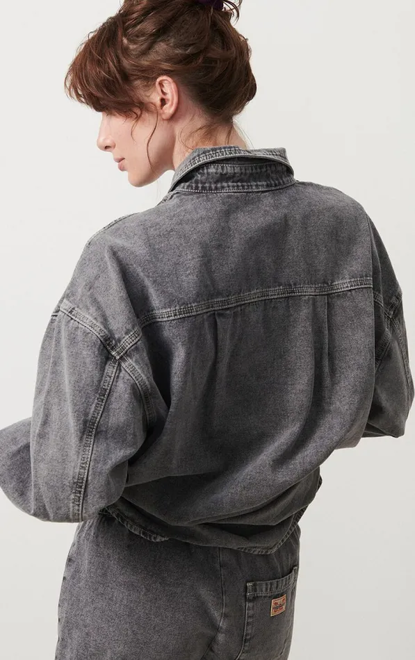 American Vintage Shirts Women Shirt Jazy Grey