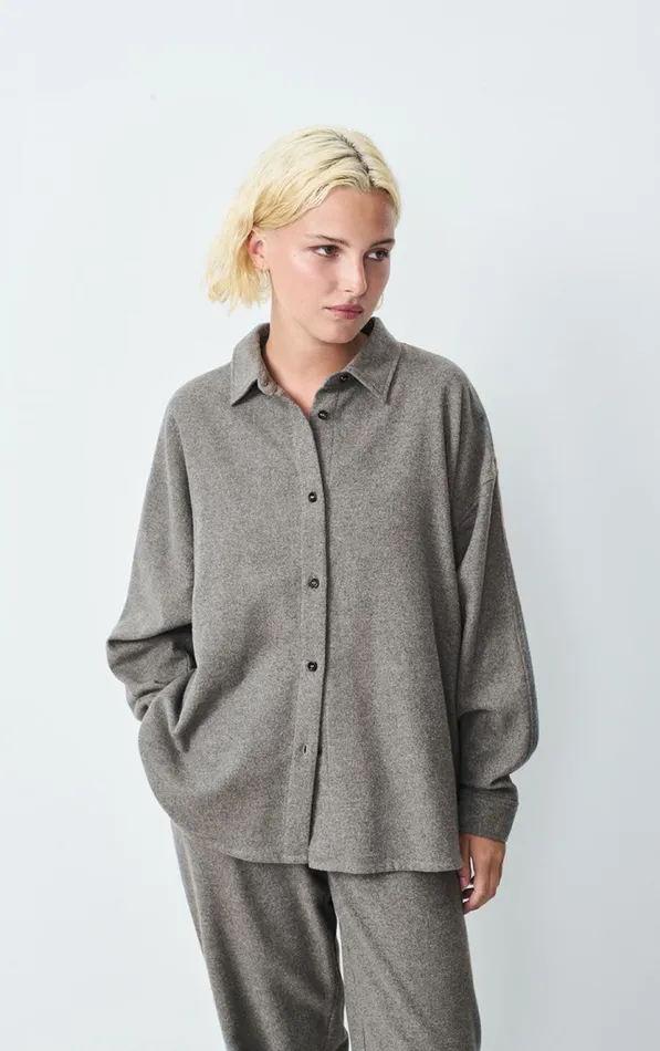 American Vintage Shirts Women Shirt Vylow Heather Grey