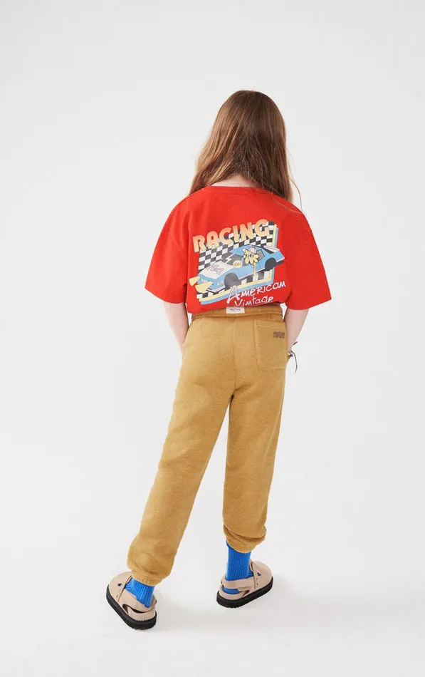 American Vintage Short Sleeve TShirts Kids TShirt Fizvalley Vintage Strawberries Tree