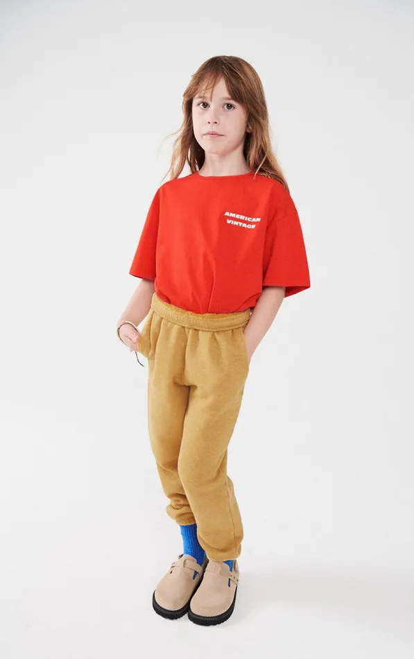 American Vintage Short Sleeve TShirts Kids TShirt Fizvalley Vintage Strawberries Tree